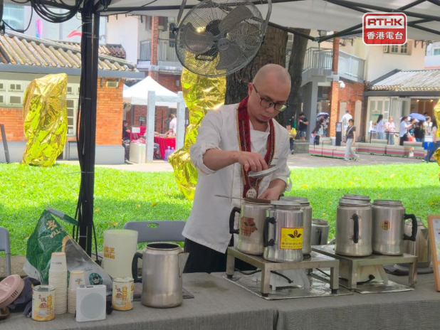 非遺食堂嘉年華多個工作坊爆滿 一小時派200杯港式奶茶試飲